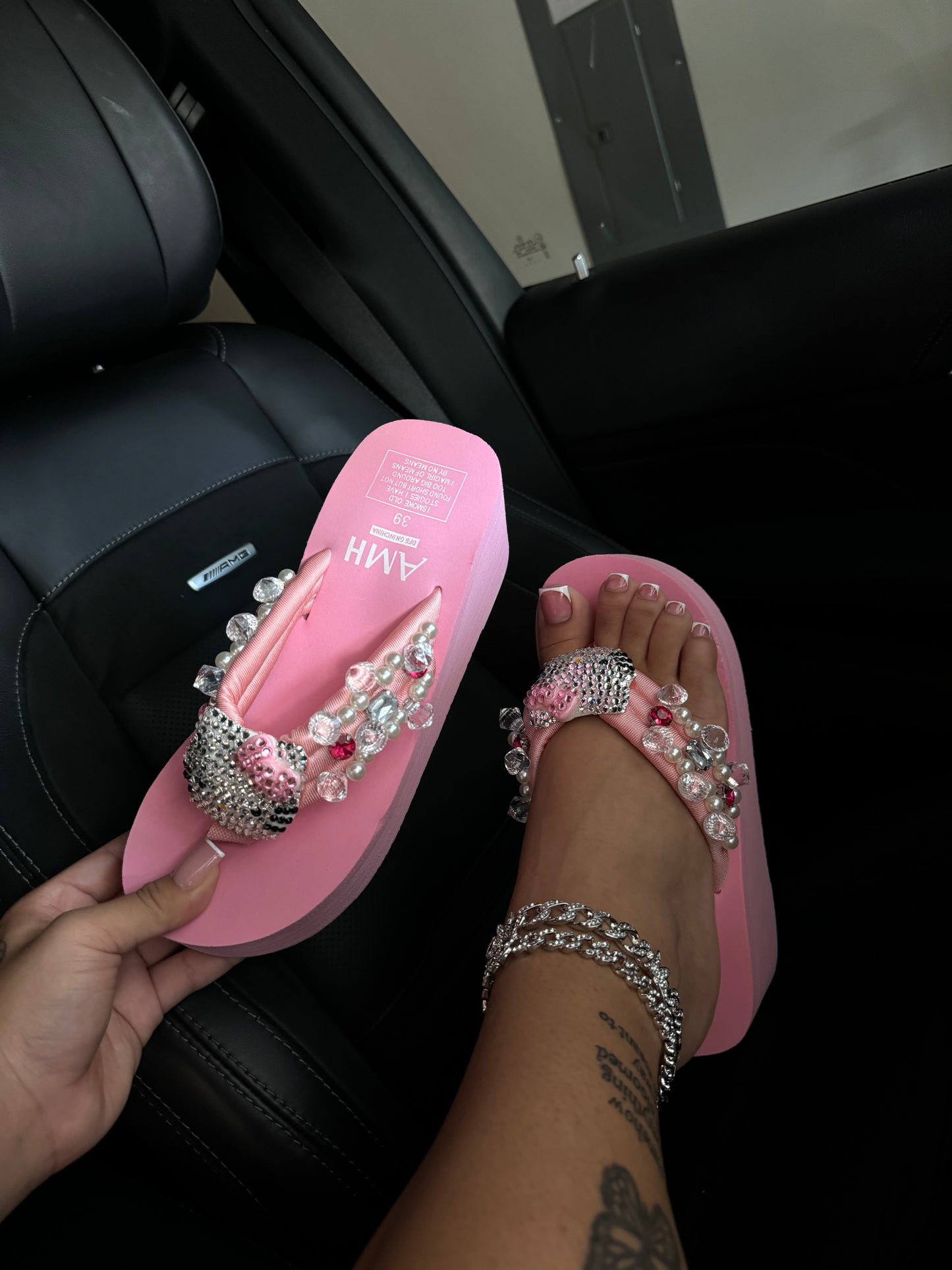 Bedazzled Hello Kitty Wedges